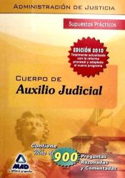 Portada de Cuerpo de auxilio judicial de la administración de justicia. Supuestos prácticos