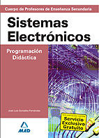 Portada de Cuerpo de profesores de enseñanza secundaria. Sistemas electrónicos. Programación didáctica