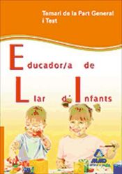 Portada de Educador/a de llar d´infants de la generalitat de catalunya. Temari de la part general i test