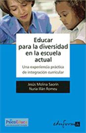 Portada de Educar para la diversidad en la escuela actual