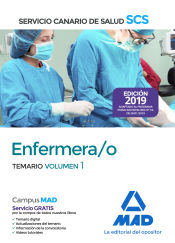 Portada de Enfermera/o del Servicio Canario de Salud. Temario volumen 1