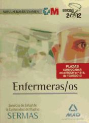 Portada de Enfermeras/os del Servicio de Salud de la Comunidad de Madrid. Simulacros de Examen