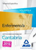 Portada de Enfermero/a de las Instituciones Sanitarias de Cantabria. Temario específico volumen 4