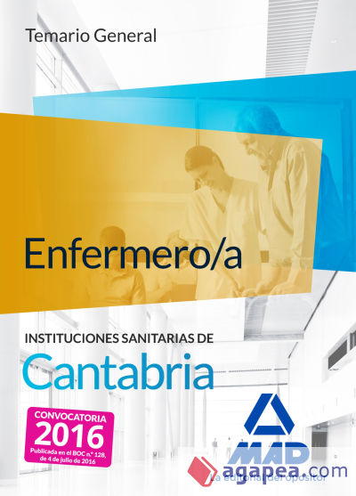 Enfermero/a de las Instituciones Sanitarias de Cantabria. Temario general