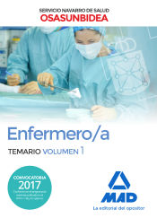 Portada de Enfermero/a del Servicio Navarro de Salud-Osasunbidea. Temario volumen 1