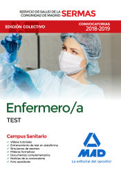 Portada de Enfermero/a del Servicio de Salud de la Comunidad de Madrid. Test