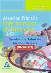 Portada de Enfermeros de urgencias de atención primaria del ib-salut. Temario volumen iii