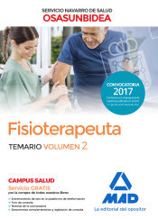 Portada de Fisioterapeuta del Servicio Navarro de Salud-Osasunbidea. Temario volumen 2
