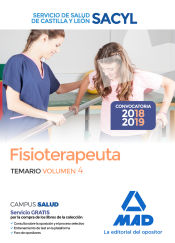 Portada de Fisioterapeuta del Servicio de Salud de Castilla y León (SACYL). Temario volumen 4