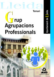 Portada de Grup agrupacions professionals ajuntament de lleida. Temari