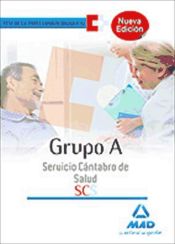 Portada de Grupo A del Servicio Cántabro de Salud. Test parte común (Bloque A)