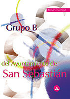 Portada de Grupo b ayuntamiento san sebastian. Temario general