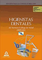 Portada de Higienistas dentales del servicio gallego de salud (sergas). Temario parte específica. Volumen ii