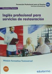 Portada de Inglés profesional para servicios de restauración. Certificados de profesionalidad. Hostelería y Turismo