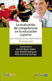 Portada de La evaluación de competencias en la educación superior. Las rúbricas como instrumento de evaluación