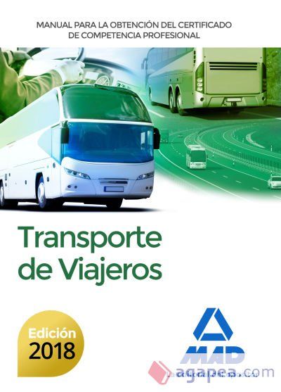 Manual para la Obtenci&oacute;n del Certificado de Competencia Profesional de Transporte de Viajeros