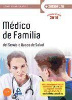 Portada de Médico de Familia del Servicio Vasco de Salud (Osakidetza). Temario general, volumen 2