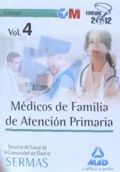 Portada de Médicos de Familia del Servicio Madrileño de Salud (SERMAS). Temario. Volumen IV