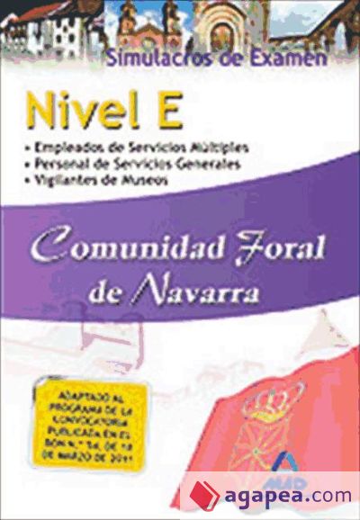 Nivel e comunidad foral de navarra. Simulacros de examen