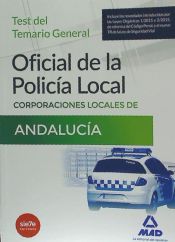 Portada de Oficial de la Policía Local de Andalucía. Test del Temario General