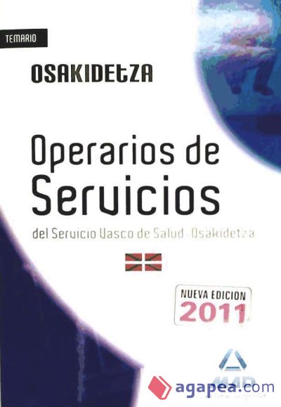 Operarios de Servicios del Servicio Vasco de Salud-Osakidetza. Temario