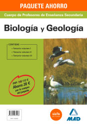 Portada de PAQUETE AHORRO BIOLOGÍA Y GEOLOGÍA CUERPO DE PROFESORES DE ENSEÑANZA SECUNDARIA