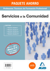 Portada de PAQUETE AHORRO SERVICIOS A LA COMUNIDAD CUERPO DE PROFESORES TÉCNICOS DE FORMACIÓN PROFESIONAL