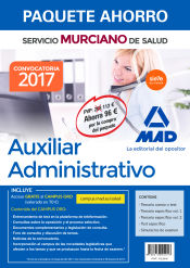 Portada de Paquete Ahorro Auxiliar Administrativo del Servicio Murciano de Salud