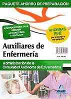 Portada de Paquete Ahorro Auxiliares de Enfermería. Personal Laboral (Grupo IV) de la Administración de la Comunidad Autónoma de Extremadura