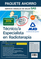 Portada de Paquete Ahorro Técnico Especialista en Radioterapia del Servicio Andaluz de Salud