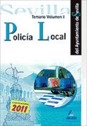 Portada de Policía local del Ayuntamiento de Sevilla. Temario volumen I (Ebook)