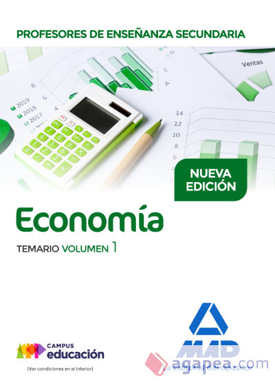 Profesores de Enseñanza Secundaria Economía Temario volumen 1