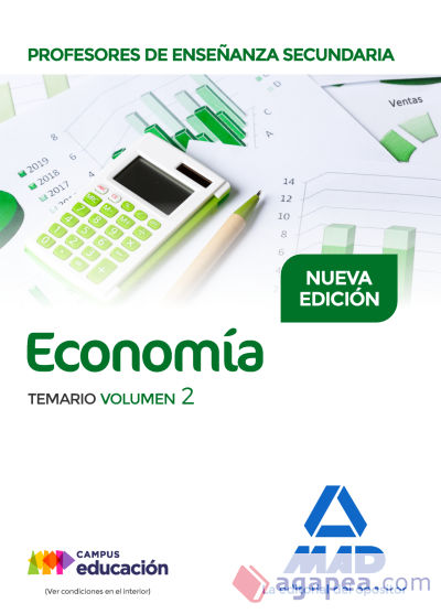 Profesores de Enseñanza Secundaria Economía Temario volumen 2