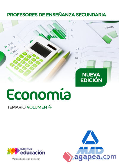 Profesores de Enseñanza Secundaria Economía Temario volumen 4