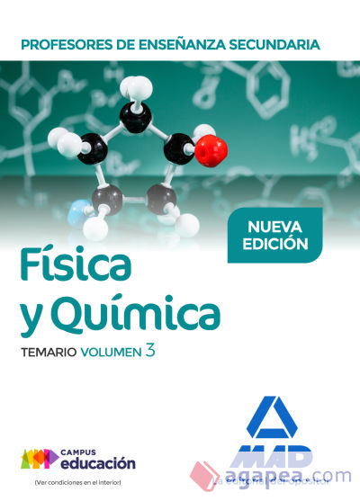 Profesores de Enseñanza Secundaria Física y Química Temario volumen 3