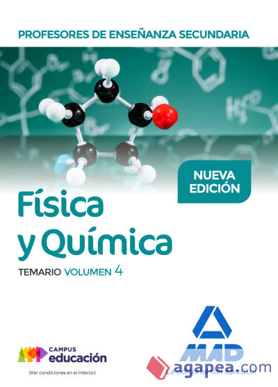 Profesores de Enseñanza Secundaria Física y Química Temario volumen 4