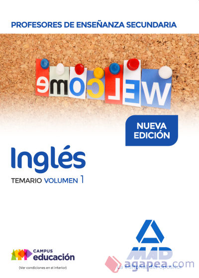 Profesores de Enseñanza Secundaria Inglés Temario volumen 1