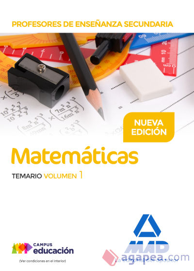 Profesores de Enseñanza Secundaria Matemáticas Temario volumen 1