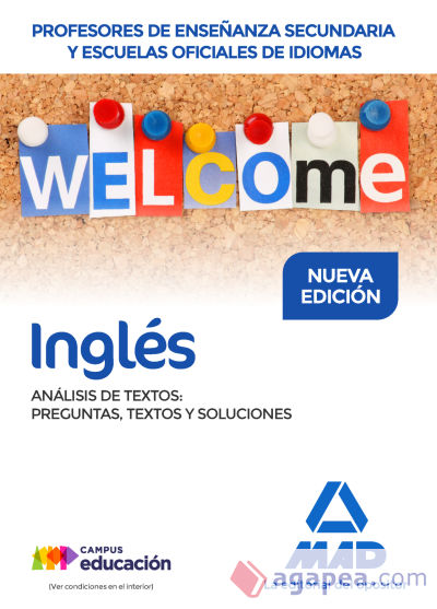 Profesores de Enseñanza Secundaria y Escuelas Oficiales de Idiomas Inglés Análisis de textos: preguntas, textos y soluciones