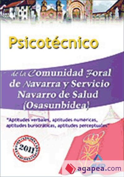 Psicotécnico de la comunidad foral de navarra y servicio navarro de salud (osasunbidea)