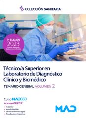 Portada de Técnico/a Superior en Laboratorio de Diagnóstico Clínico y Biomédico. Temario general volumen 2