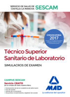 Portada de Técnico superior sanitario de laboratorio del Servicio de Salud de Castilla-La Mancha (SESCAM). Simulacro de examen