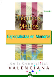 Portada de Técnicos Especialistas de Menores de la Generalitat Valenciana. Temario