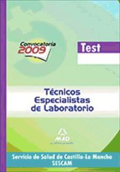 Portada de Técnicos especialistas de laboratorio del servicio de salud de castilla-la mancha (sescam). Test específico