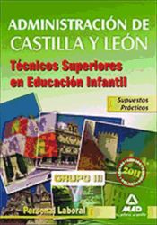 Portada de Técnicos superiores de educación infantil de la junta de castilla y león. Supuestos prácticos