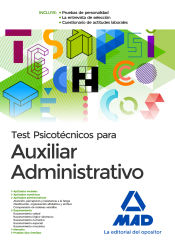 Portada de Test Psicotécnicos para Auxiliar Administrativo