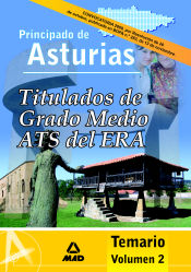 Portada de Titulados de grado medio/ats del era. (establecimientos residenciales para ancianos de asturias). Temario volumen ii