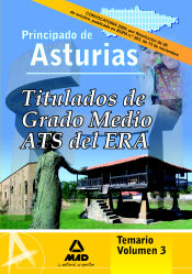 Portada de Titulados de grado medio/ats del era. (establecimientos residenciales para ancianos de asturias). Temario volumen iii