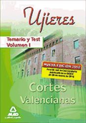 Portada de Ujieres de las cortes valencianas. Temario y test. Volumen i