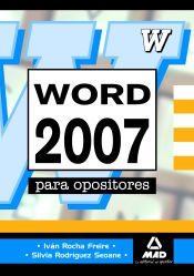 Portada de Word 2007 para oposiciones avanzado